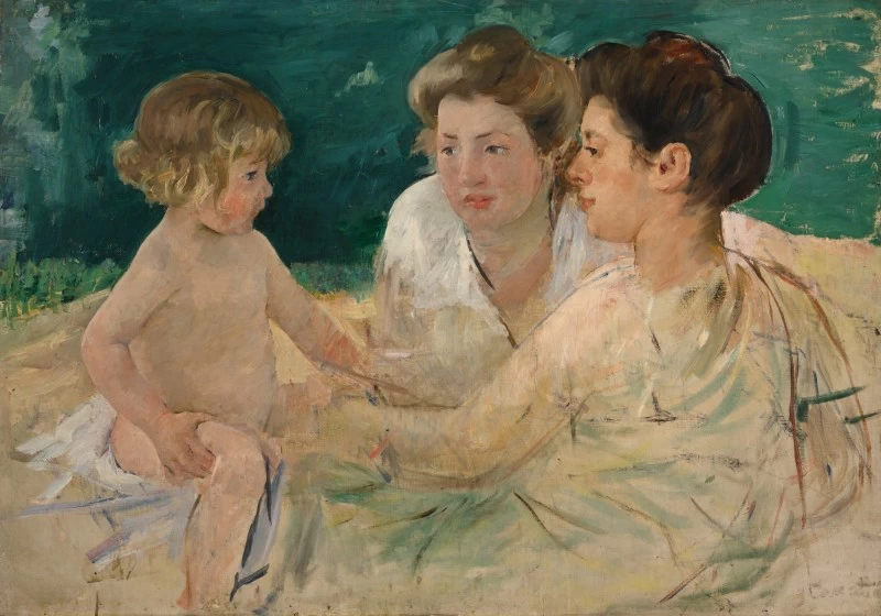 Mary Cassatt - Il bagno di sole